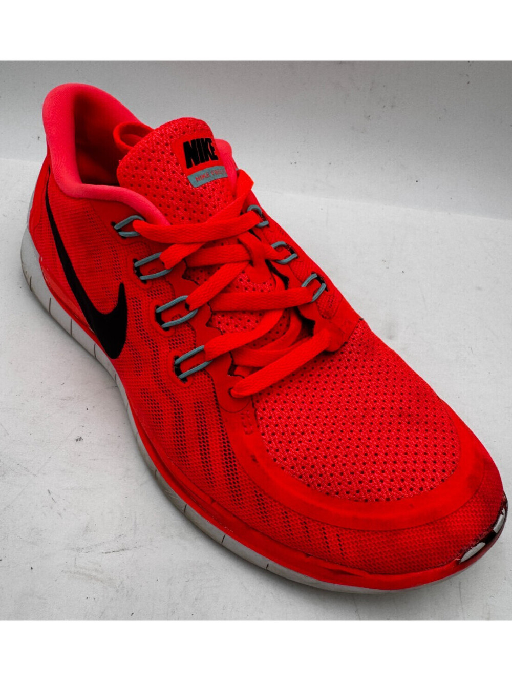 Nike Free 5.0 Women’s Sneakers Size 8 Orange Athletic Running Shoes 724383-800